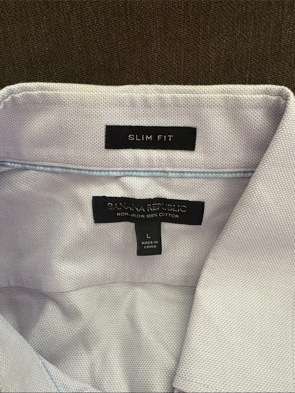 Lauren Ralph Lauren Men's Light Lavender Dress Shirt